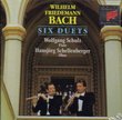 Wilhelm Friedemann Bach: Six Flute Duets