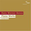 Hans Werner Henze: Piano Works