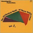 Kupferman: Orchestral Music Vol.1