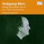 Rihm: String Quartets Vol. 4