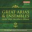 Great Arias and Ensembles From Your Favorite Operas