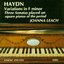 Haydn: Variations in F minor; Three Sonatas /Leach