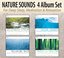 NATURE SOUNDS 4 Album Set - Wilderness Stream, Ocean Sounds, Relaxing Rain, Music for Healing for Deep Sleep, Meditation, & Relaxation