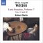 Weiss: Lute Sonatas, Vol  7 - Nos 15 & 48 /Barto