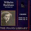 Wilhelm Backhaus Plays Chopin (Rec. 1928)