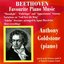 Beethoven: Favourite Piano Music