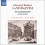Sammartini: Six Symphonies J-C 4, 9, 16, 23, 36 & 62