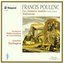 Poulenc: Les Animaux modèles; Sinfonietta