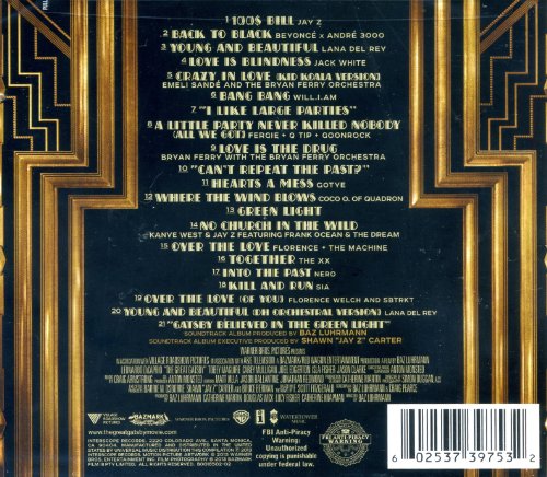 Jay Z WillIAm Florence the Machine - The Great Gatsby Music From