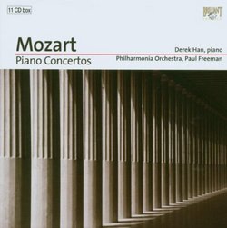 Mozart Han Philharmonia Orchestra - Piano Concertos Box +Album Reviews