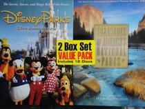 The Secrets, Stories, and Magic Behind the Scenes Disney Parks Where Dreams Comes True, and Treasures of America's National Parks 2box Set