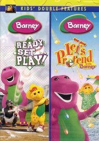 BARNEY- READY SET/ LET'S DBLFE 03DVD