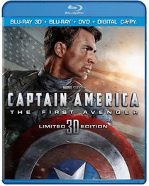 Captain America: The First Avenger (Three-Disc Combo: Blu-ray 3D / Blu-ray / DVD / Digital Copy)