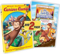 CURIOUS GEORGE / THE LAND BEFORE TIME VA (DVD MOVIE)