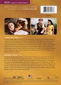 TCM Lassie Come Home/National Velvet (DVD)(DBFE)