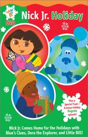 Nick Jr. Holiday DVD Sampler (Dora the Explorer/Blue's Clues/Little Bill/Rugrats)