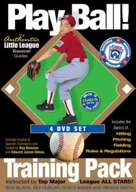 Play Ball Training Four Pack (Hitting/Fielding/Pitching/Rules)