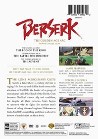 Berserk - The Golden Age Arc Movie Collection