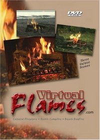 Fireplace DVD Video - Virtual Flames