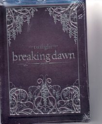 The Twilight Saga Breaking Dawn Part 1 - 2 Disc Special Edition Steelbook Blu-ray DVD Set