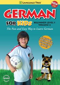 German for Kids: Learn German Beginner Level 1 Vol. 2 (w/booklet)
