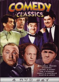 Comedy Classics (Abbott & Costello / Dean Martin & Jerry Lewis / Laurel & Hardy / Three Stooges) (4-DVD)