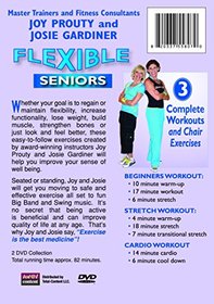 Stronger Seniors Stretch Strength DVD 2012, 2-Disc Set Anne