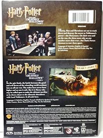 HARRY POTTER 2-FILM COLLECTION YEAR 7 - THE DEATHLY HALLOWS PART 1 & PART 2 DVD (2016)