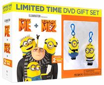 Despicable Me / Despicable Me 2 (2-Movies + 2-Minion Toys) (DVD Gift Set)