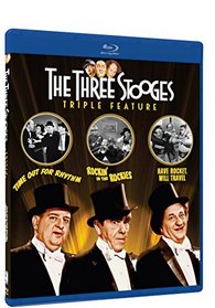 Three Stooges Collection - Volume One - Triple Feature - Blu-ray (Time Out for Rhythm, Rockin' in the Rockies and Have Rocket, Will Travel)