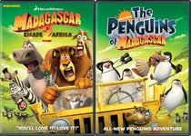 Madagascar - Escape 2 Africa/Nick Penguins 2-Disc Move It, Move It, Double DVD Pack (Widescreen)