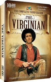 The Virginian - The Complete Third Season - Special Embossed Tin - 10 DVD Set!