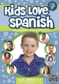 Kids Love Spanish: Volumes 1-7 DVD Box Set