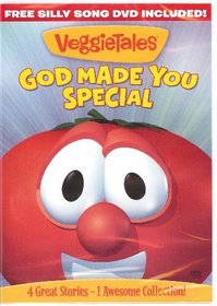 Veggie Tales DVD - God Made You Special with Bonus DVD Featuring 10 Silly Songs