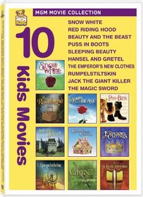 Kids 10-Pack (Snow White / Red Riding Hood / Beauty and the Beast / Puss in Boots / Sleeping Beauty / Hansel and Gretel / The Emperor's New Clothes / Rumpelstiltskin / Jack the Giant Killer / The Magic Sword)