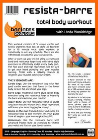 Resista-Barre Total Body Workout DVD - Linda Wooldridge