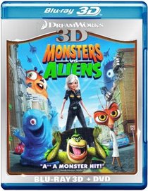 Monsters Vs Aliens [Blu-ray]