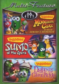 VeggieTales Multi-Feature (Minnesota Cuke and the Search for Samson's Hairbrush/Sumo of the Opera/Dave and the Giant Pickle)