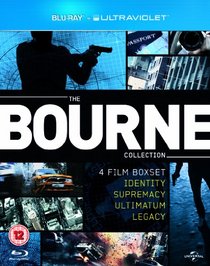 The Bourne Collection (Identity / Supremacy / Ultimatum / Legacy) [Blu-ray]