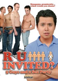 R U Invited 5 Guys & A Sex Party [dvd/gay Friendly Box Art]
