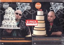 Ace Of Cakes Takeout Collection 2 Pack Set Complete Season 1 and Season 2 Duff Goldman LIMITED EDITION DVD 6 DISC SET