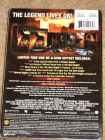 Batman Begins DVD Best Buy Limited Edition Giftset w/Lenticular Art
