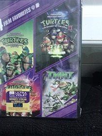Teenage Muntant Ninja Turtles 4 Movie Pack
