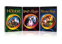 The Lord of the Rings Deluxe Edition/The Hobbit Deluxe Edition/The Return of the King Deluxe Edition/ (3-Pack/Giftset/DVD)