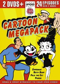 Cartoon Megapack (2 DVD + video iPod ready disc)