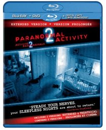 Paranormal Activity 2 BD/DVD/ w Digital Copy Combo Pack Unrated Director's Cu...