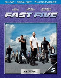 Fast Five (Blu-ray + Digital Copy + UltraViolet + Furious 7 Fandango Cash Version)