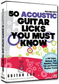 50 Acoustic Guitar Licks You Must Know!