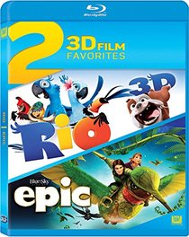 Rio / Epic Double Feature Blu-ray 3d