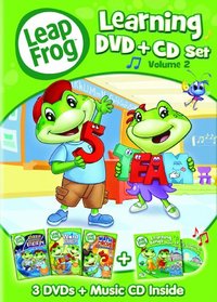 Leap Frog - Learning Set, Vol. 2 (3-DVDs + Music CD Inside)